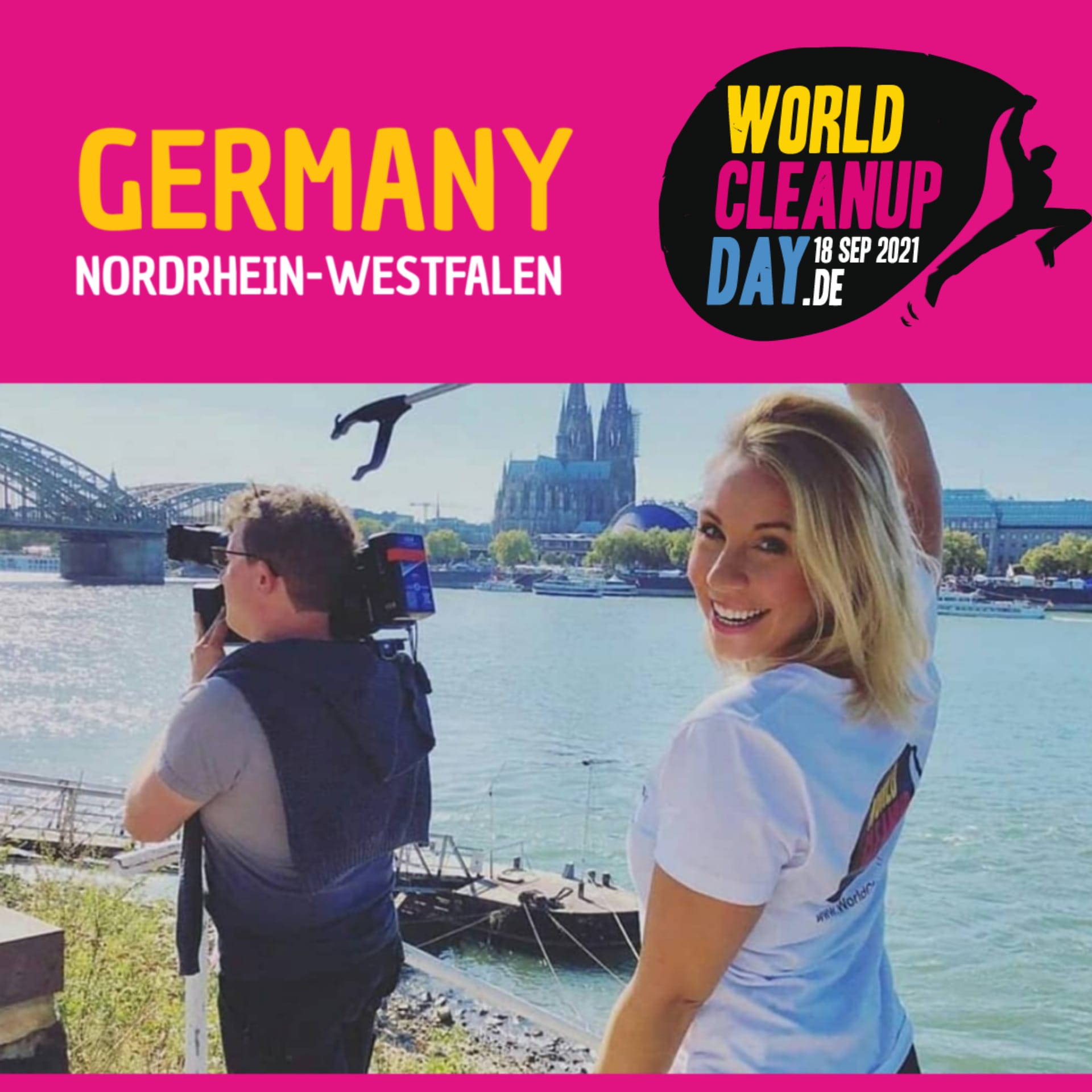 CleanUp-Spaziergang in Wiehl (Nordrhein Westfalen)