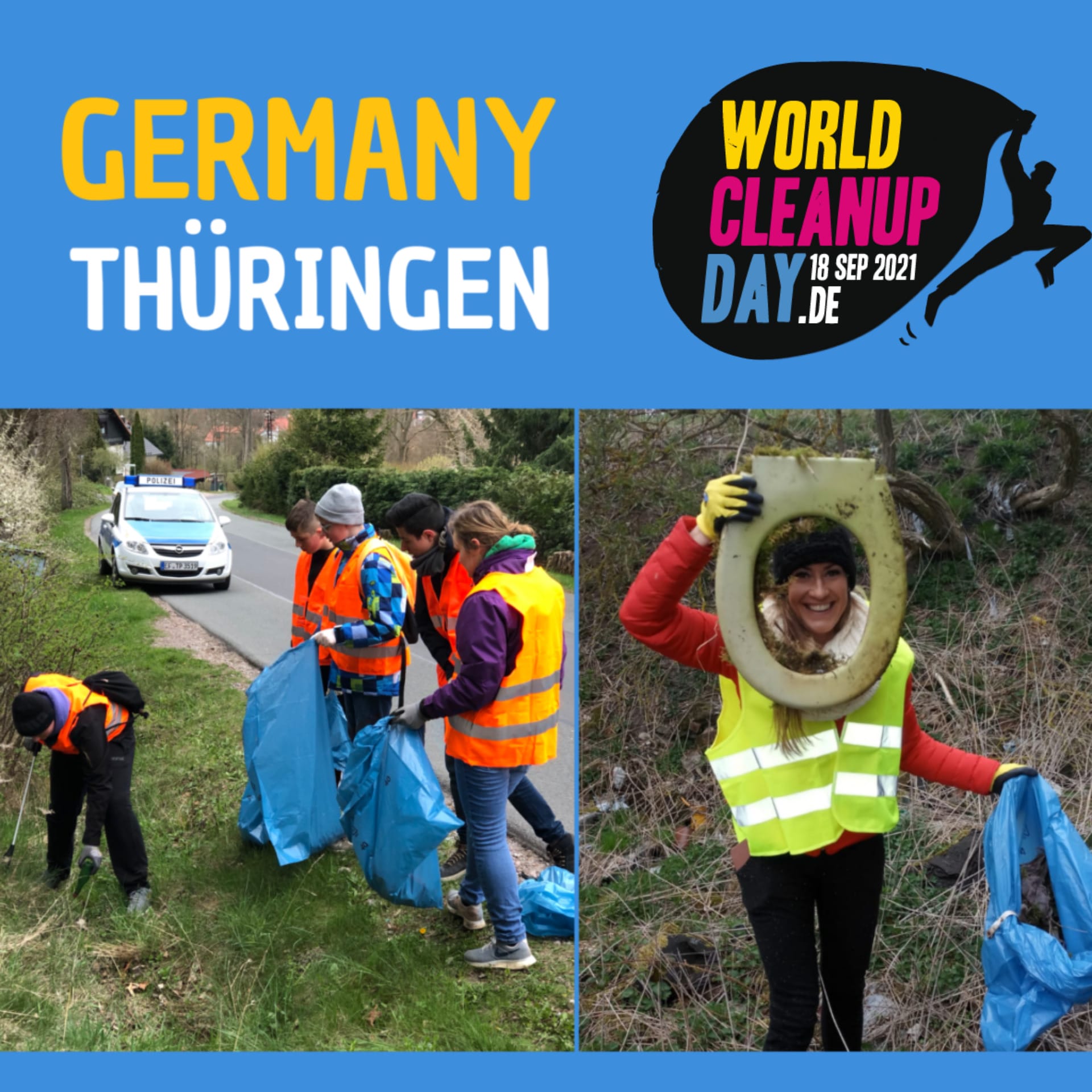 Cleanup Day 2021 powert bei proWin (Thüringen)