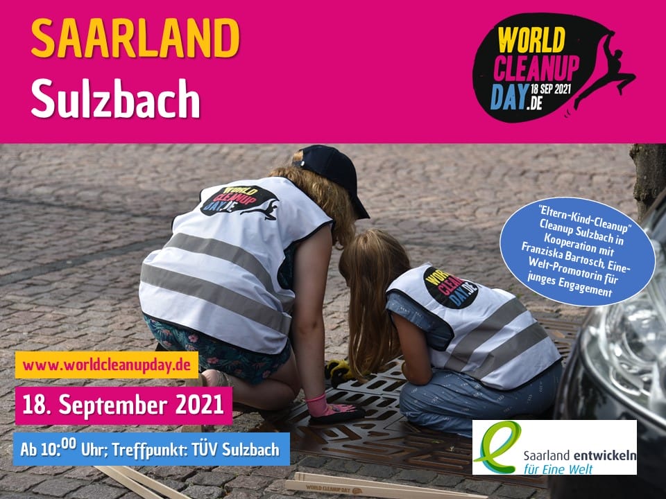 Eltern-Kind-Cleanup Sulzbach (Saarland)