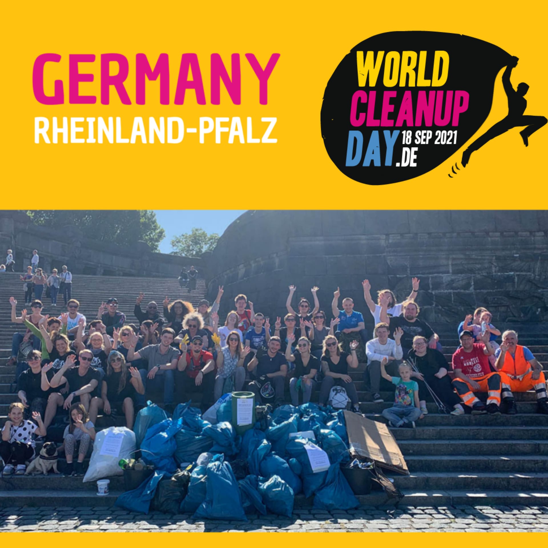World Cleanup Day in der Gemeinde Rorodt (Rheinland-Pfalz)