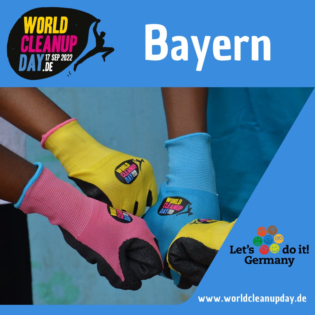 Geroldshausen ist wieder dabei - World Cleanup Day 2022 (Bayern)