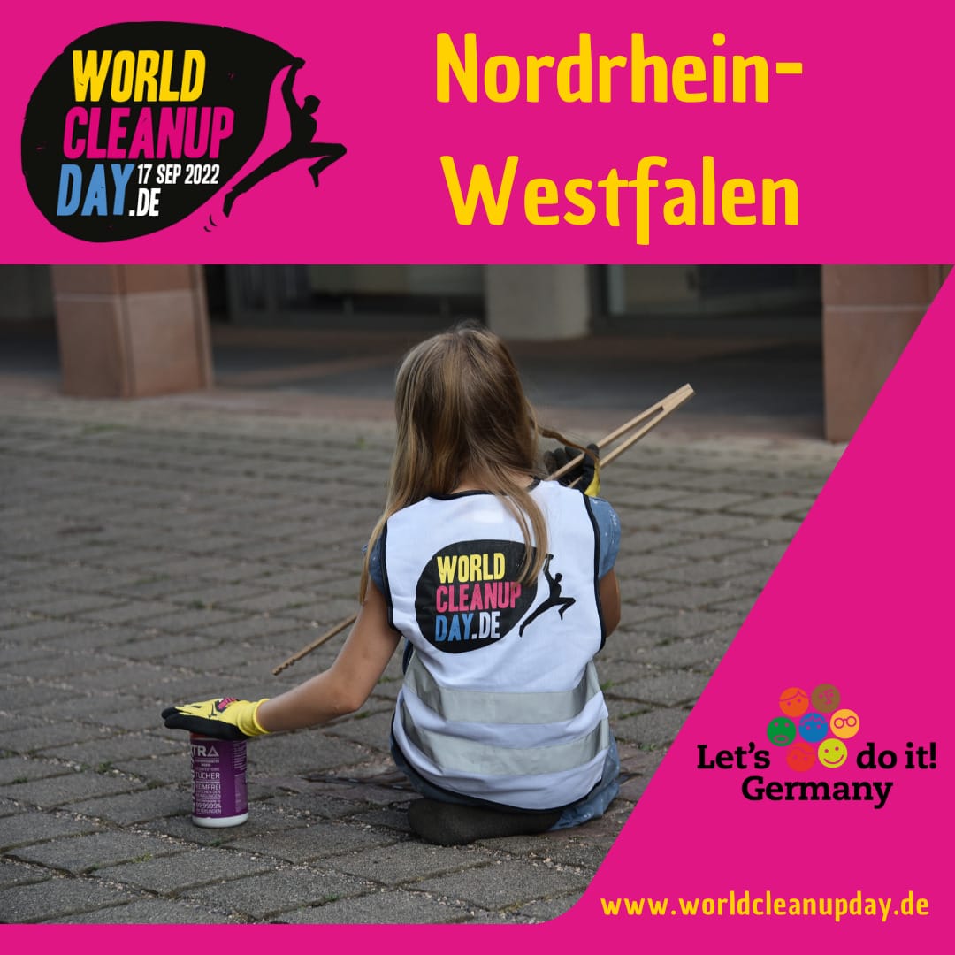 Prowin räumt auf am World Cleanup Day (Nordrhein-Westfalen)