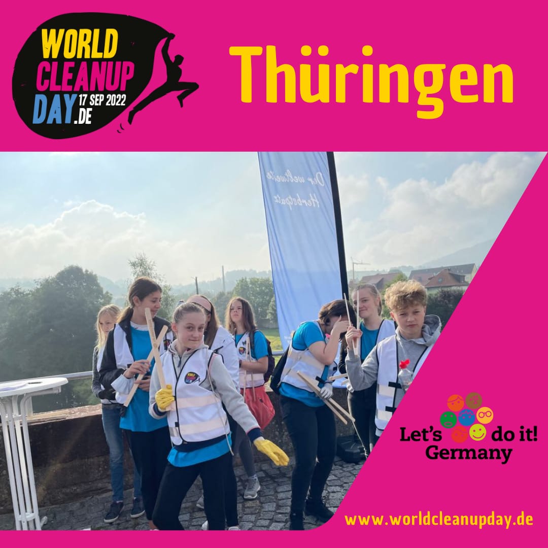 Schulprojekt - World Cleanup Day (Thüringen)