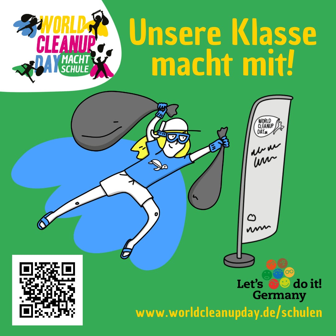 Projekttag "Leipzig putzt sich" und "World Cleanup Day" (Sachsen)