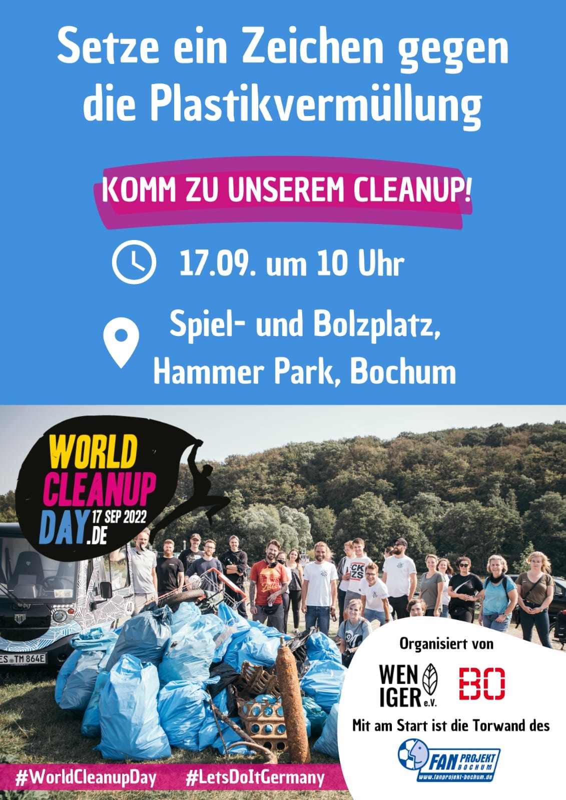 World Cleanup Day Hamme (Nordrhein-Westfalen)